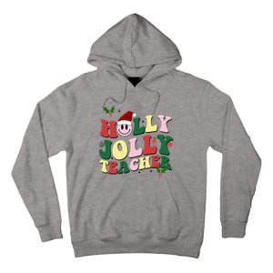 Holly Jolly Teacher Cute Christmas Gift Tall Hoodie