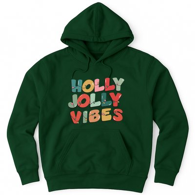 Holly Jolly Vibes Christmas Lights Hoodie