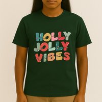 Holly Jolly Vibes Christmas Lights T-Shirt