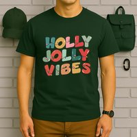 Holly Jolly Vibes Christmas Lights T-Shirt