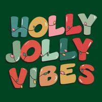 Holly Jolly Vibes Christmas Lights T-Shirt