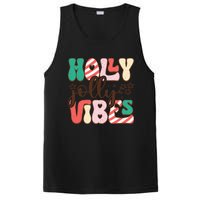 Holly Jolly Vibes Festive Artwork PosiCharge Competitor Tank