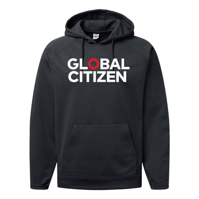 Hugh Jackman Wearing Global Citizen Performance Fleece Hoodie