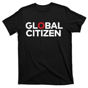 Hugh Jackman Wearing Global Citizen T-Shirt