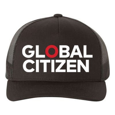 Hugh Jackman Wearing Global Citizen Yupoong Adult 5-Panel Trucker Hat