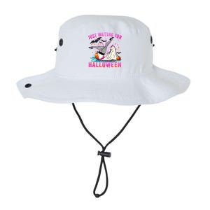 Halloween Just Waiting For Halloween Funny Dancing Ghost Gift Legacy Cool Fit Booney Bucket Hat