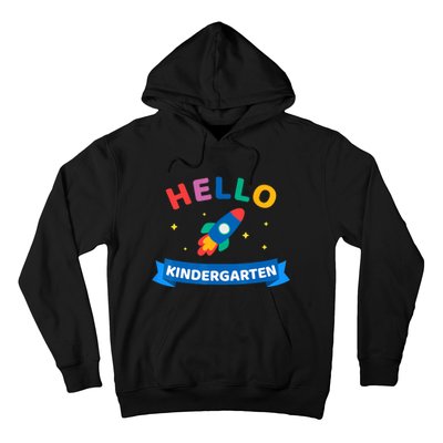 Hello Kindergarten 1st Day Back To School For Teacher Kids Hoodie