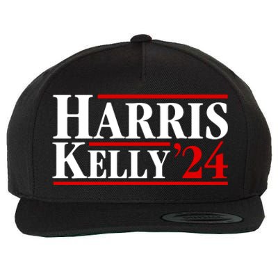 Harris Kelly 2024 For President Kamala Harris Mark Kelly Wool Snapback Cap