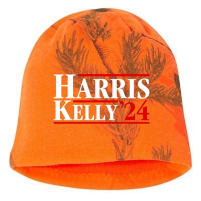 Harris Kelly 2024 For President Kamala Harris Mark Kelly Kati - Camo Knit Beanie