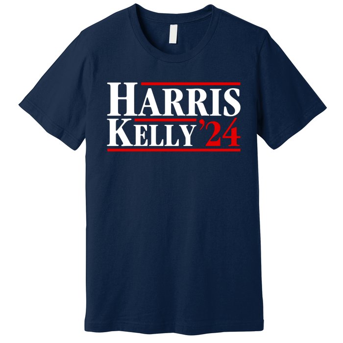 Harris Kelly 2024 For President Kamala Harris Mark Kelly Premium T-Shirt