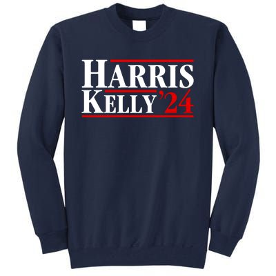 Harris Kelly 2024 For President Kamala Harris Mark Kelly Tall Sweatshirt