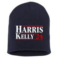 Harris Kelly 2024 For President Kamala Harris Mark Kelly Short Acrylic Beanie