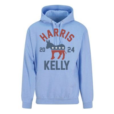 Harris Kelly 2024 For President Kamala Harris Mark Kelly Unisex Surf Hoodie