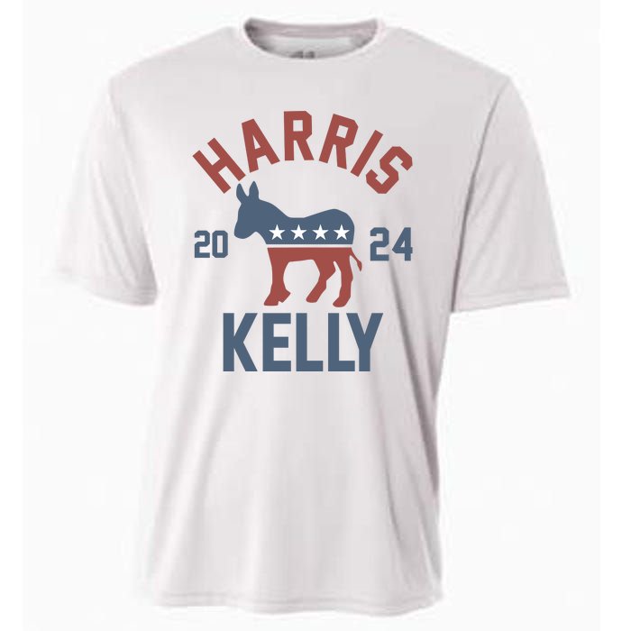 Harris Kelly 2024 For President Kamala Harris Mark Kelly Cooling Performance Crew T-Shirt