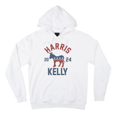 Harris Kelly 2024 For President Kamala Harris Mark Kelly Hoodie