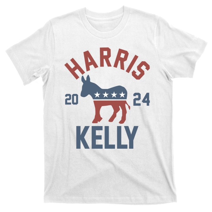 Harris Kelly 2024 For President Kamala Harris Mark Kelly T-Shirt