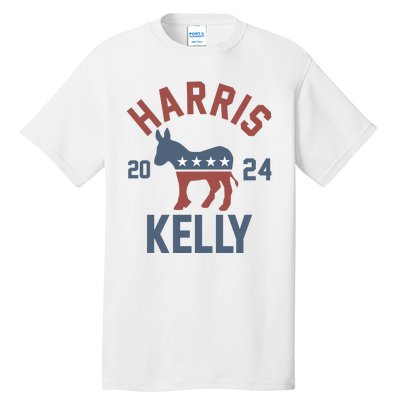 Harris Kelly 2024 For President Kamala Harris Mark Kelly Tall T-Shirt