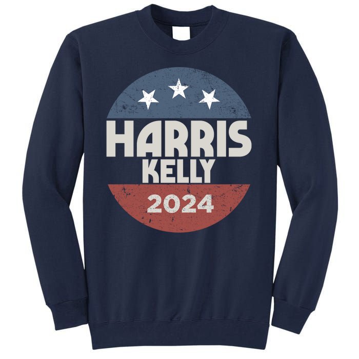 Harris Kelly 2024 For President Kamala Harris Mark Kelly Tall Sweatshirt