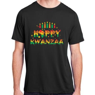 Happy Kwanzaa 2024 African American Adult ChromaSoft Performance T-Shirt