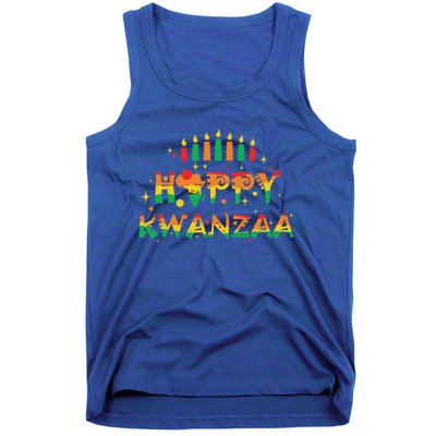 Happy Kwanzaa 2024 African American Tank Top