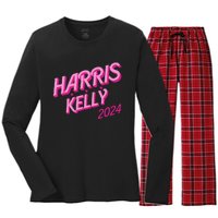 Harris Kelly 2024 Women's Long Sleeve Flannel Pajama Set 