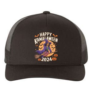 Happy Kamalaween 2024 Witch Yupoong Adult 5-Panel Trucker Hat