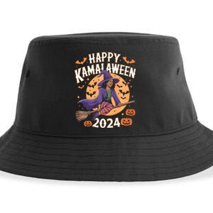 Happy Kamalaween 2024 Witch Sustainable Bucket Hat