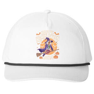 Happy Kamalaween 2024 Witch Snapback Five-Panel Rope Hat