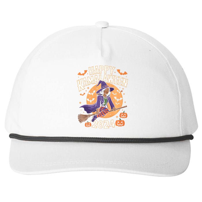 Happy Kamalaween 2024 Witch Snapback Five-Panel Rope Hat