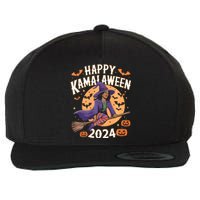 Happy Kamalaween 2024 Witch Wool Snapback Cap