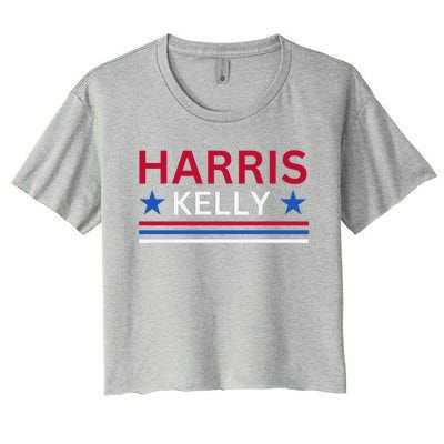 Harris Kelly 2024 Harris Kelly Election 2024 Women's Crop Top Tee