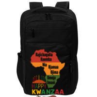 Happy Kwanzaa 7 Principles Of Kwanzaa Impact Tech Backpack