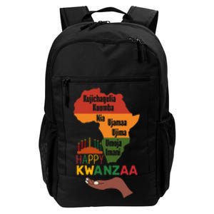 Happy Kwanzaa 7 Principles Of Kwanzaa Daily Commute Backpack