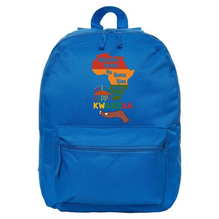 Happy Kwanzaa  7 Principles Of Kwanzaa  16 in Basic Backpack