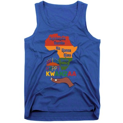 Happy Kwanzaa  7 Principles Of Kwanzaa  Tank Top