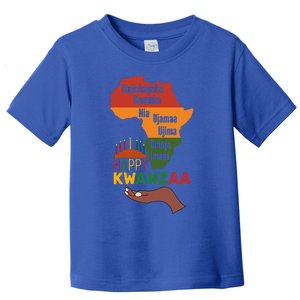 Happy Kwanzaa  7 Principles Of Kwanzaa  Toddler T-Shirt