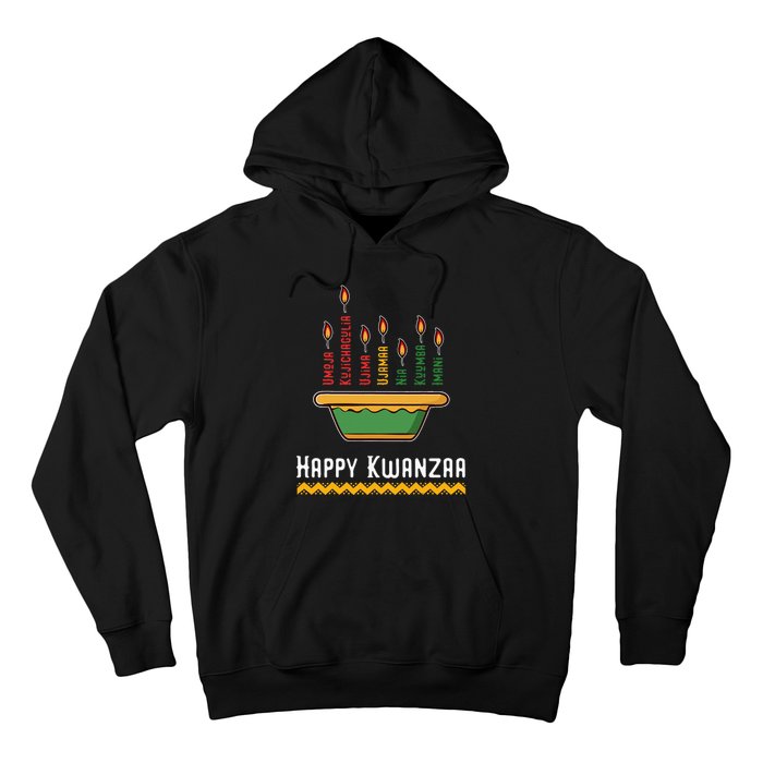 Happy Kwanzaa 7 Principles Of Kwanzaa Dec 26 Jan 1 Hoodie