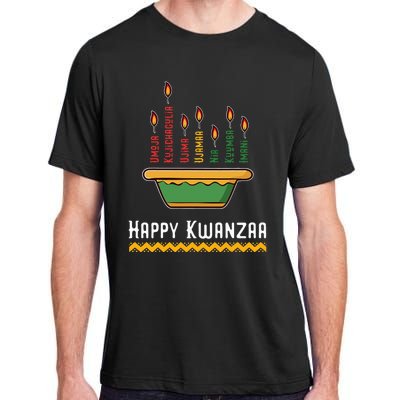 Happy Kwanzaa 7 Principles Of Kwanzaa Dec 26 Jan 1 Adult ChromaSoft Performance T-Shirt