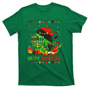 Happy Kwanzaa 7 Principles Of Kwanzaa December 26 January 1 T-Shirt