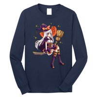 Halloween Kawaii Anime Manga Witch Wo Girl Long Sleeve Shirt