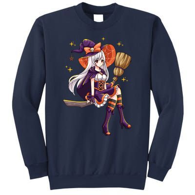 Halloween Kawaii Anime Manga Witch Wo Girl Sweatshirt