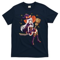 Halloween Kawaii Anime Manga Witch Wo Girl T-Shirt