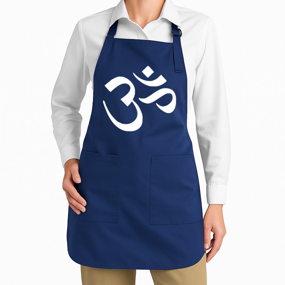 Hare Krishna AUM Apron