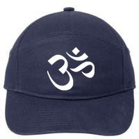 Hare Krishna AUM 7-Panel Snapback Hat