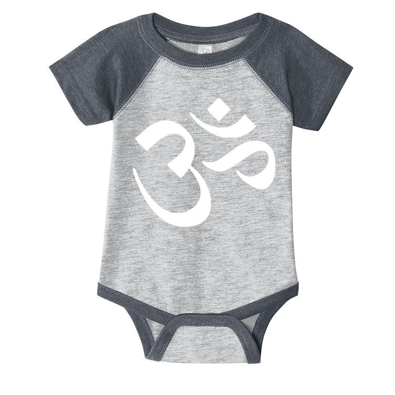 Hare Krishna AUM Infant Baby Jersey Bodysuit