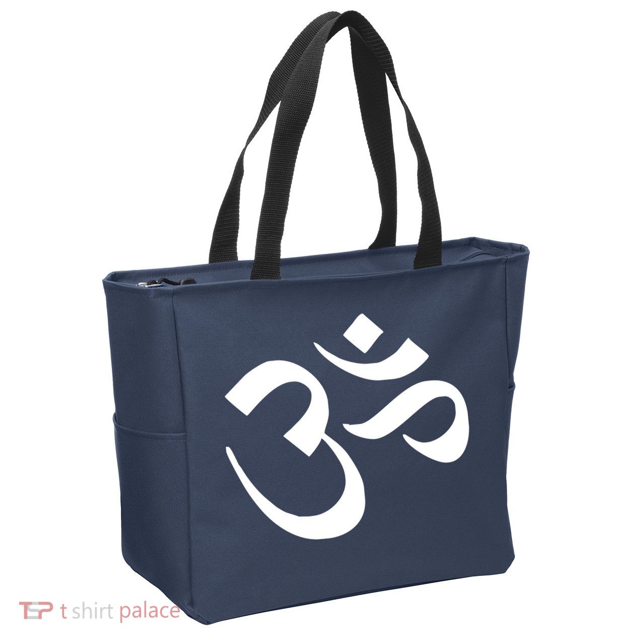 Hare Krishna AUM Zip Tote Bag