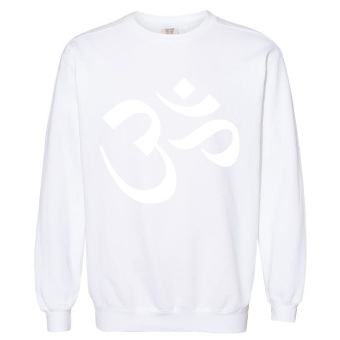 Hare Krishna AUM Garment-Dyed Sweatshirt