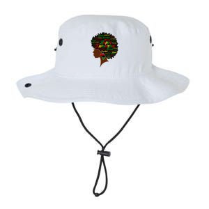 Happy Kwanzaa African Pride Black Woman Seven Principles Legacy Cool Fit Booney Bucket Hat