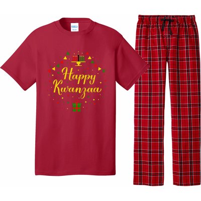 Happy Kwanzaa African Black Woman 7 Principles Pajama Set