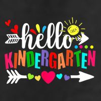 Hello Kindergarten Back To School Teachers First Day Adult Drive Performance Visor